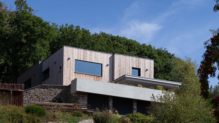 Charakterstark & langlebig: Fassade aus Kebony Character