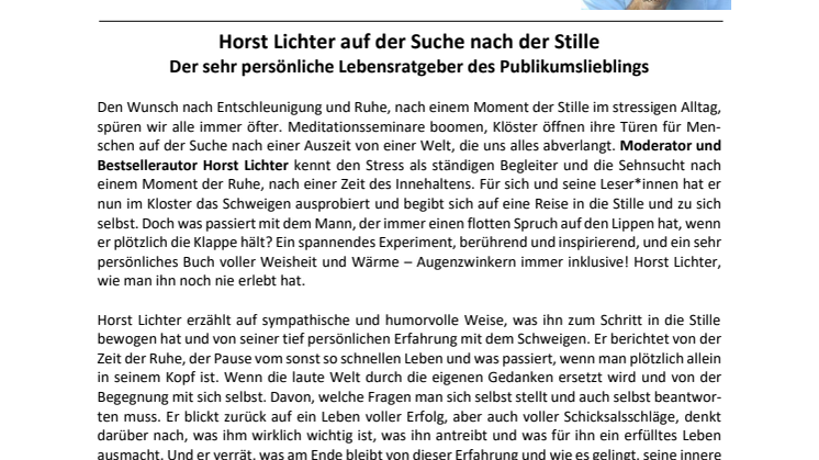 Presseinfo_Horst Lichter_Ich bin dann mal still.pdf