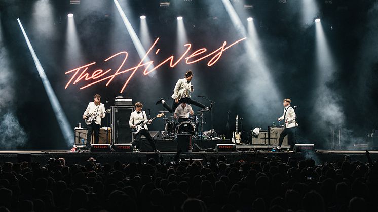 The Hives på Pstereo i Trondheim 2019.
