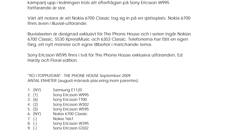Topplistan: Samsung tar ledningen