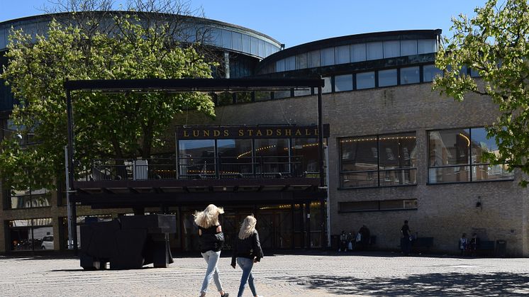 Stadshallen i Lund: äntligen klara-färdiga-gå