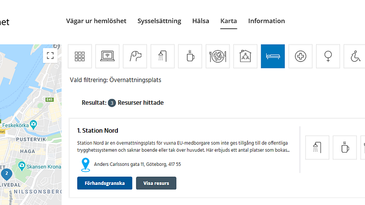 Nu öppnar Center mot hemlöshet sin nya webb. Där kan personer som lever i hemlöshet hitta själva hitta hjälp.