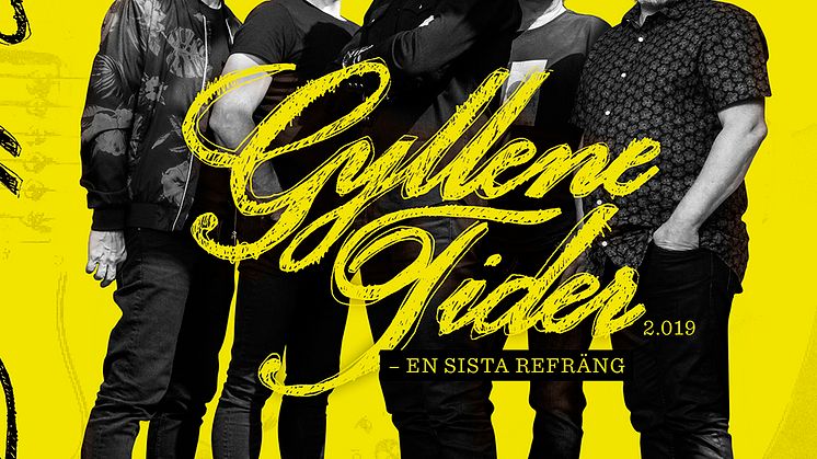 GYLLENE TIDER ”EN SISTA REFRÄNG” – NY BOK EFTER AVSKEDSTURNÉN