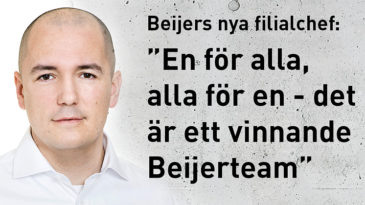 Han ska driva Beijers nysatsning i Mölndal