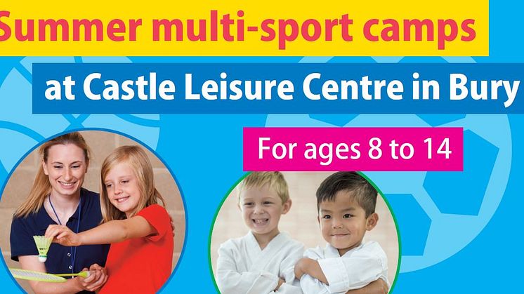 ​Be happy, be healthy, be active – at our summer sports camp