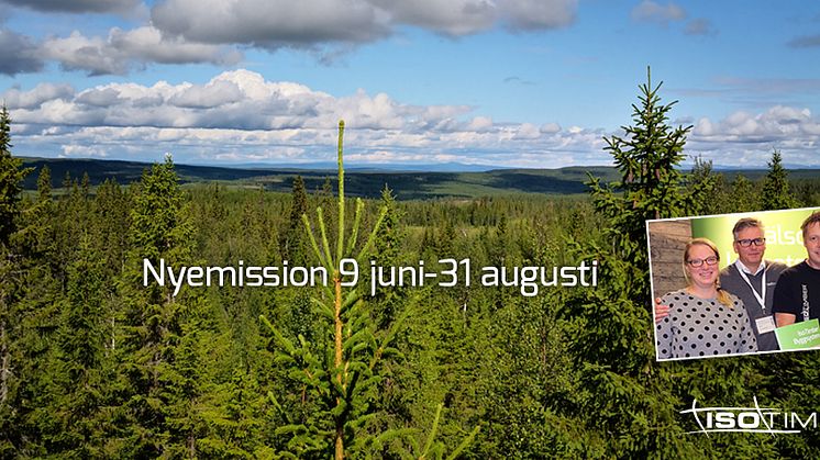 IsoTimber diskuterar med potentiell investerare - förlänger emissionen till 31 augusti 2021