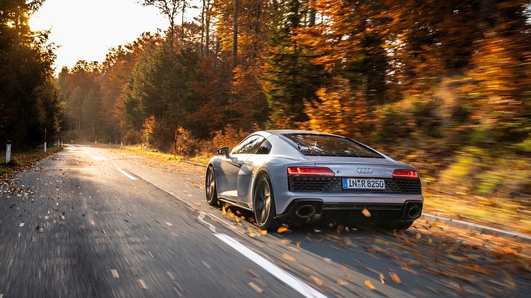 Baghjulstrukket Audi R8 bliver nu serieproduceret