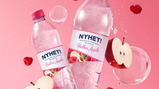 Ramlösa välkomnar längre dagar med nya smaken Hallon Äpple