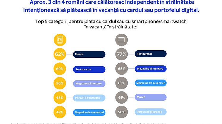 Infografic categorii de plată