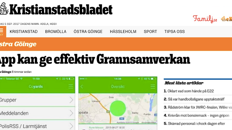 App kan ge effektiv grannsamverkan