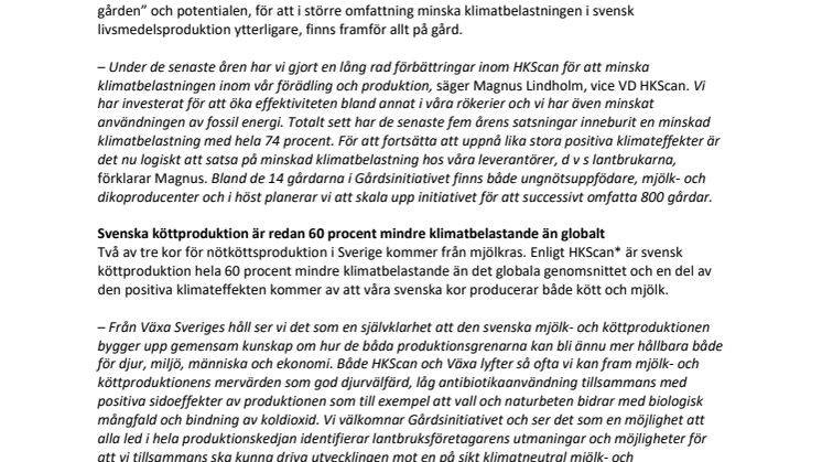 Hållbarhet för oss är att gå från ord till handling