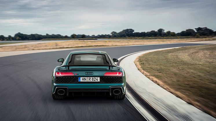 Audi R8 green hell (Tiomangrøn)