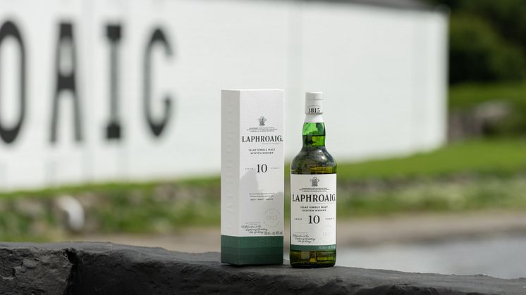 Laphroaigs nya förpackning minskar CO2-utsläpp med 30%