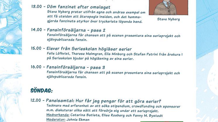 Malmö Seriefest på Stadsbiblioteket 28–29 mars i Röda rummet