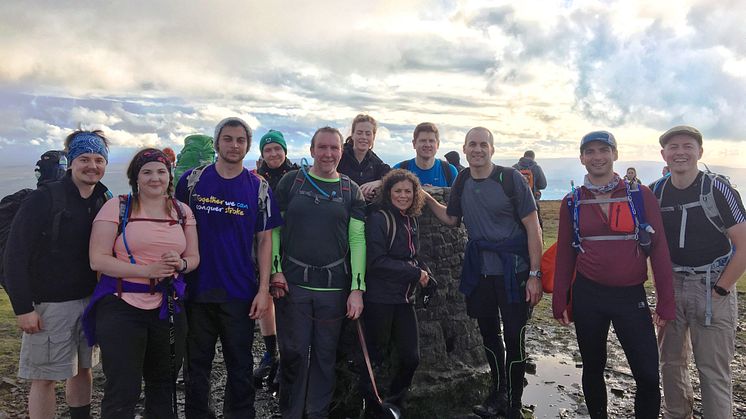 ​Sunderland consultancy team climbs to fundraising success
