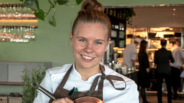 Sofie Lidén, vinnare av europafinalen av Copper Skillet 