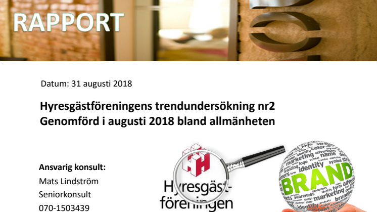 ​Väljarna ratar marknadshyror
