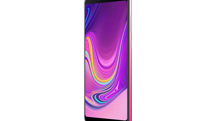 Galaxy A9_R-Perspective_Bubblegum Pink