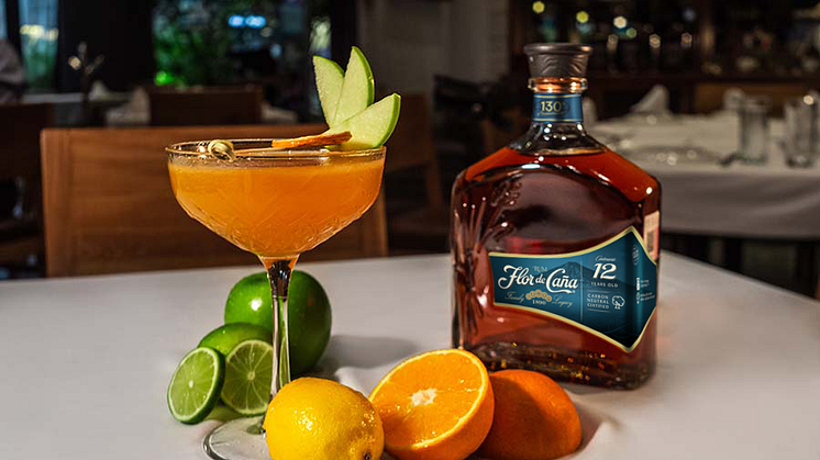 Flor de Caña and bars will reduce 15 tons of food waste with sustainable cocktails