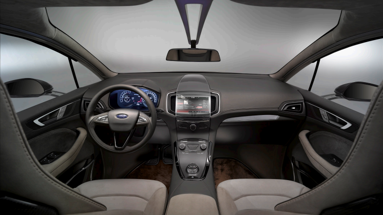 Nye Ford S-MAX Concept, interiør
