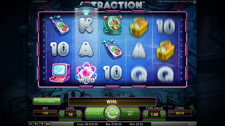 Attraction slot