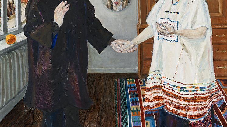 Trolovningen av Lena Cronquist finns nu att beskåda på Värmlands Museum i Karlstad.