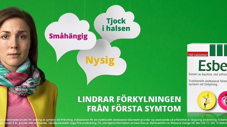 Esberitox lanserar ny hemsida inför förkylningssäsongen!