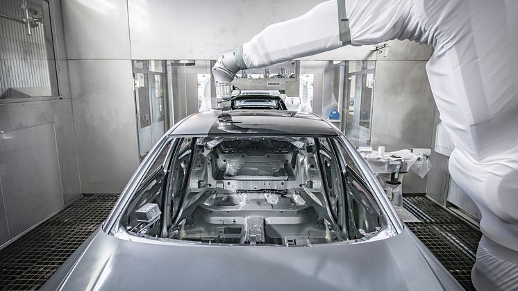 Audi indfører ny, miljøvenlig lakeringsteknologi i serieproduktion