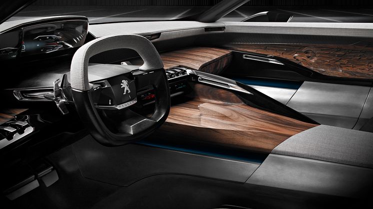 Peugeot Exalt konceptbil interiör_förare