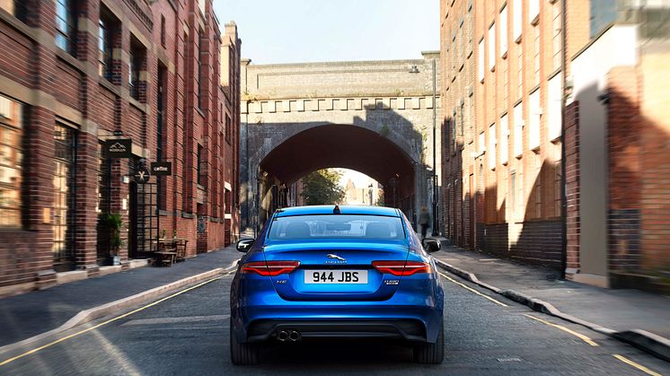 Jaguar XE Exterior behind