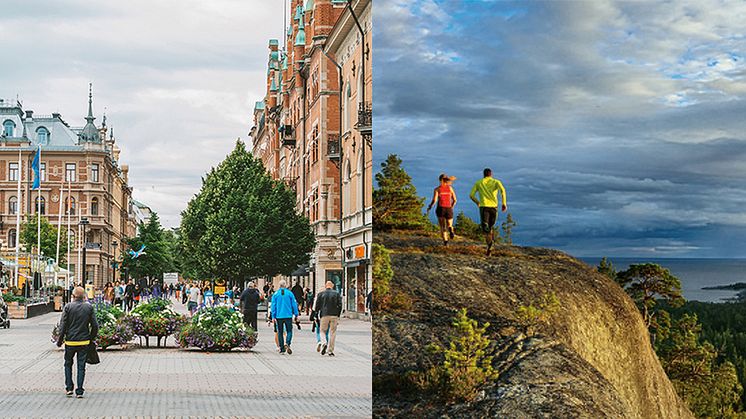Härnösand och Sundsvall kan erbjuda det som krävs för den nya myndigheten. Foto vänstra bilden: Evelina Ytterbom