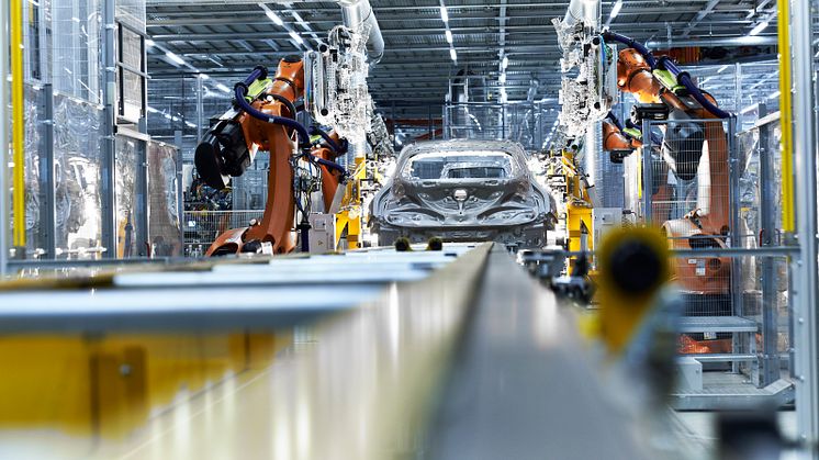 BMW iX i produksjon