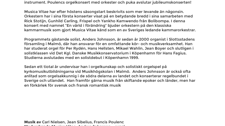 ​150-årskalas med Sibelius och Nielsen