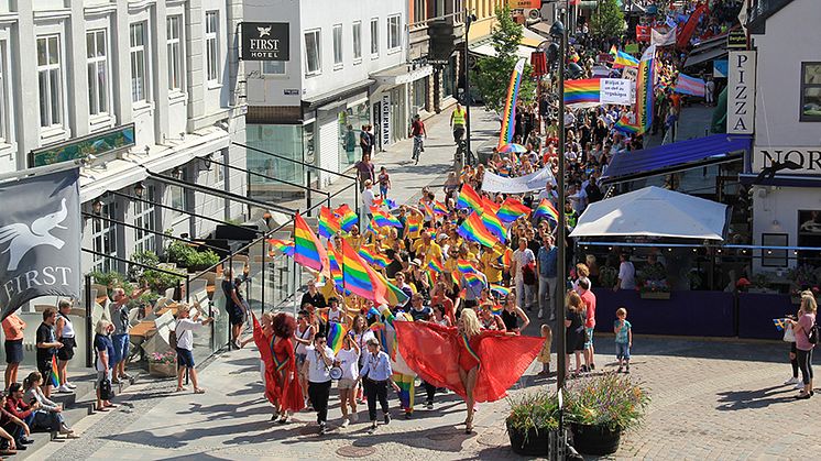 Halmstads kommun på Halmstad City Pride 
