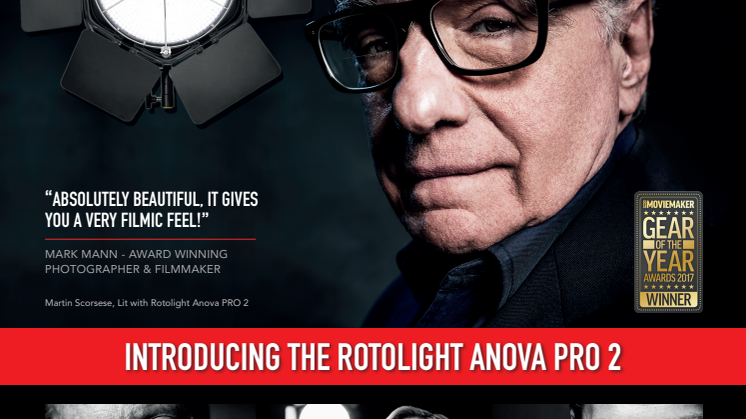 Rotolight Anova Pro 2. Leaflet