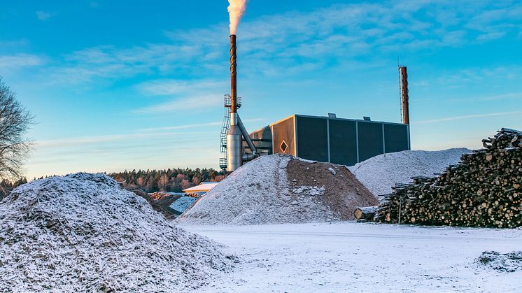 Fjärrvärmeanläggningen i Herrljunga