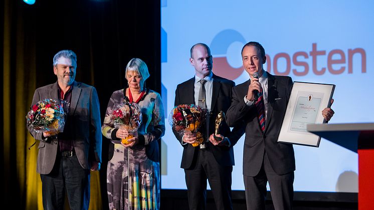 Posten tildelt Arbeidsmiljøprisen 2014