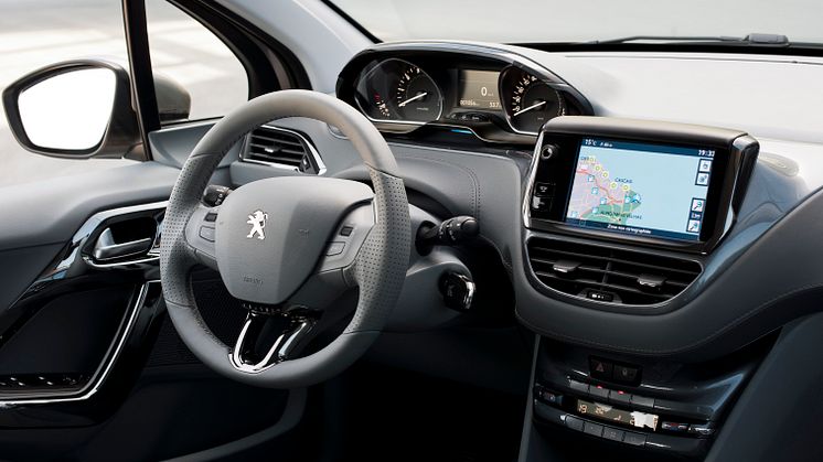 Peugeot 208 har fået pris for sin innovative touch-screen