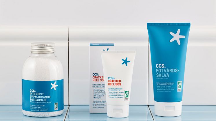 Tips från CCS! Så får du fräscha och fina sommarfötter