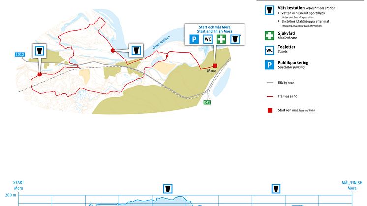 Loppkarta Trailvasan 10