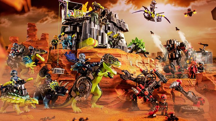 PLAYMOBIL DINO RISE: Kampf um den Dino Rock