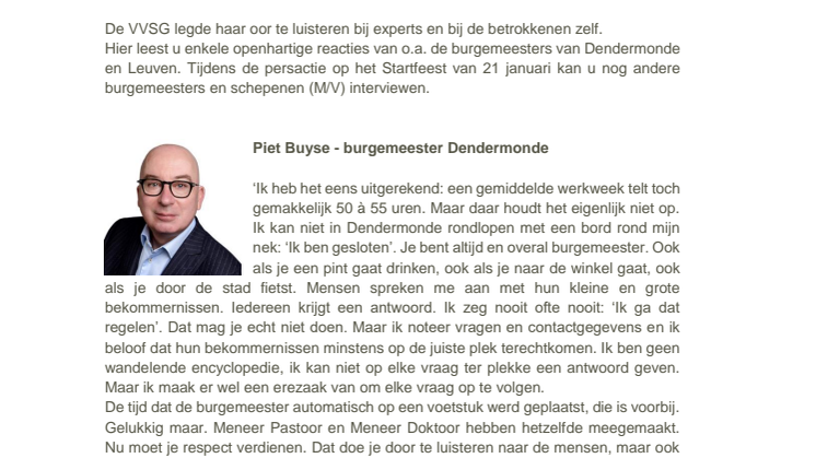 Burgemeesters en schepenen verdienen respect