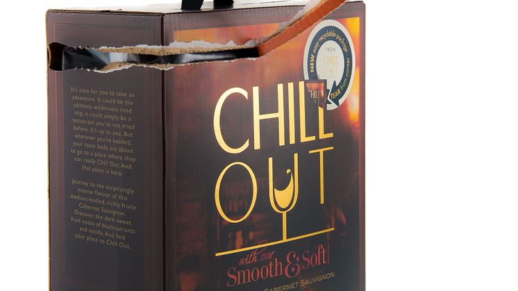 Chill Out satsar på nya smarta förpackningar: Ny funktion gör vinboxen enklare att återvinna