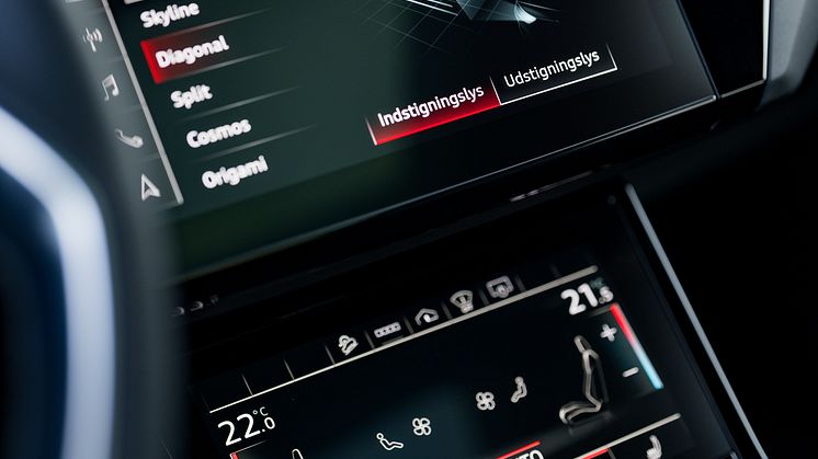 Audi e-tron S Sportback (Plasmablå)
