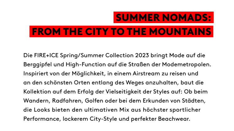 FIRE+ICE_Pressemitteilung_Main Collection Spring Summer 2023.pdf