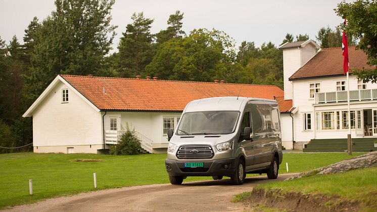 Nye 2-tonns Transit nylig lansert på det norske markedet