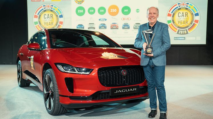 Jaguar I-PACE vinder Årets Bil i Europa 2019