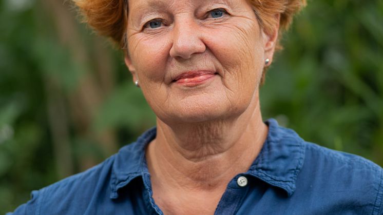 Ingrid Thörnqvist nära portrtätt