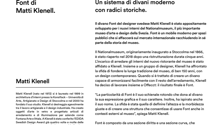 Offecct Press release Font by Matti Klenell_IT