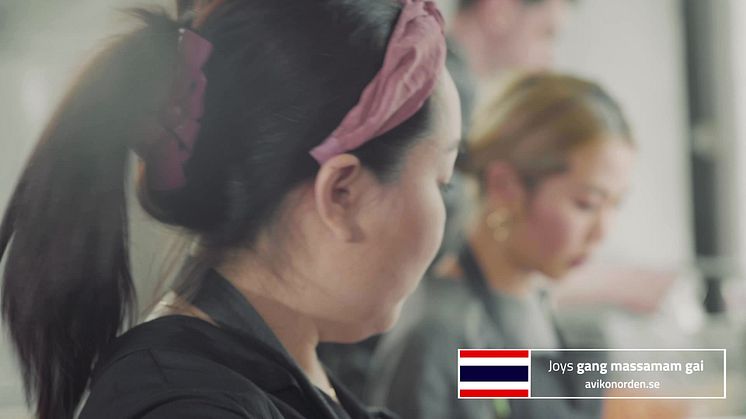 Joy lagar sin thailändska Massamam Gai